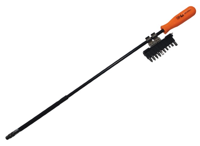 SP AIR - HALF FLEXIBLE HOSE CLIP BIT DRIVER SET 11PCS 